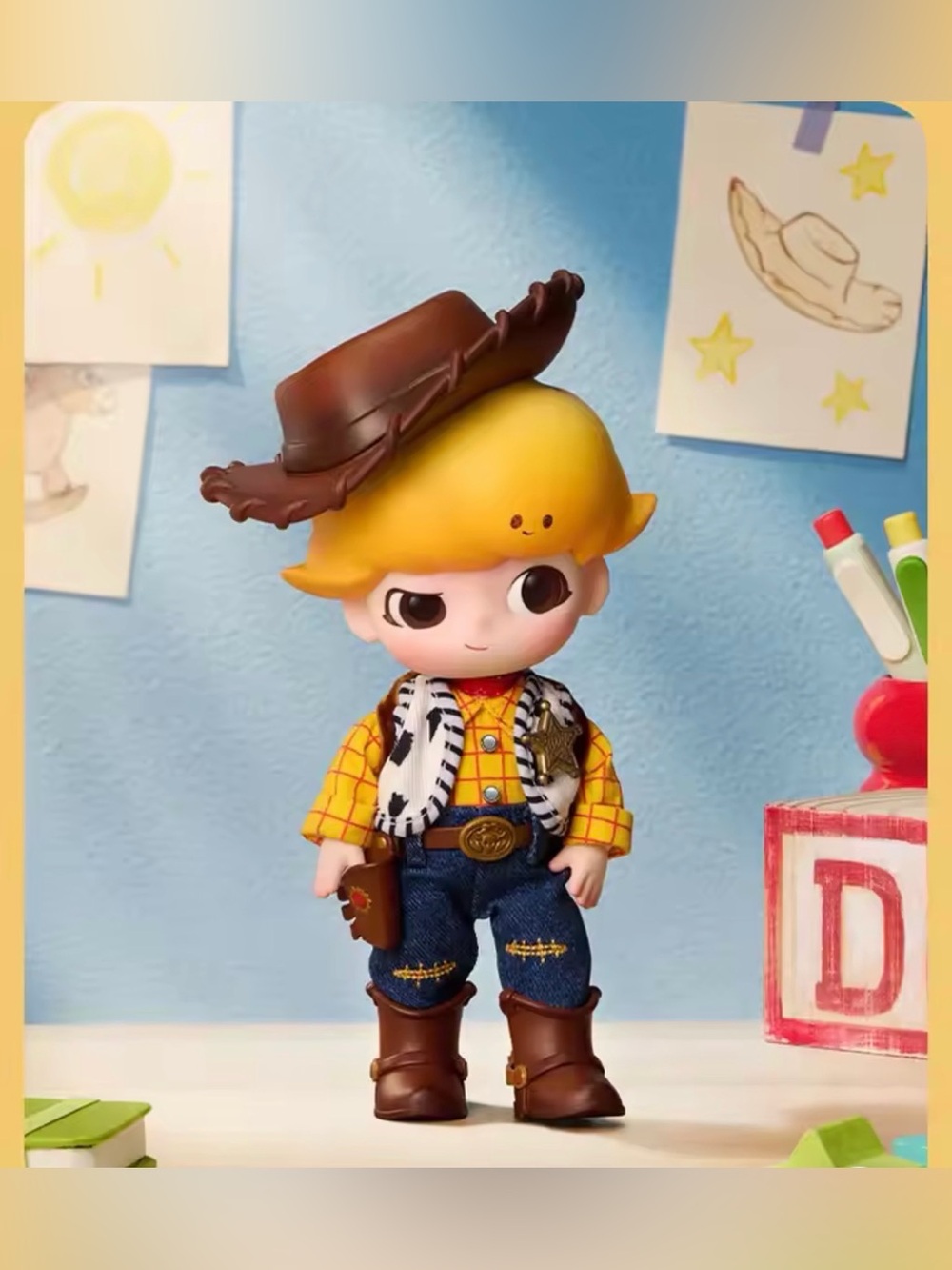 Authentic DIMOO TOY STORY Series 1/8 BJD Action Figure - WOODY - Unopened